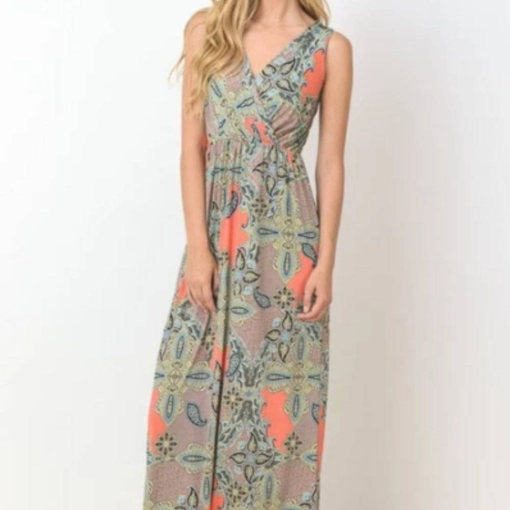 Paisley Maxi Dress